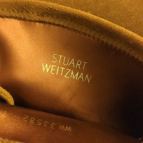 Stuart Weitzman Brown Suede Over The Knee Tall Boot Size 7 - Picture 8 of 9